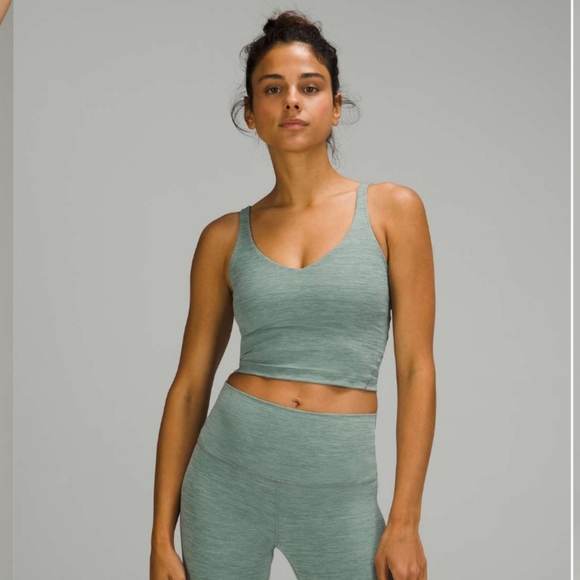 lululemon athletica Tops - Heathered Tidewater Teal Align Tank
